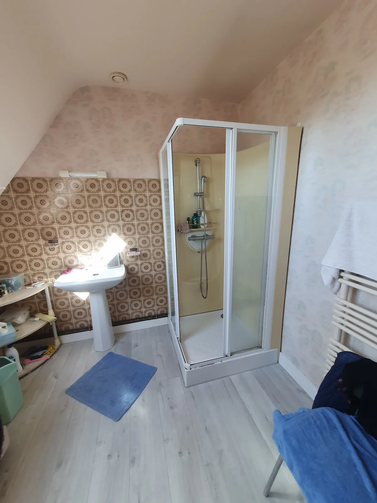 Salle de bain avant transformation
